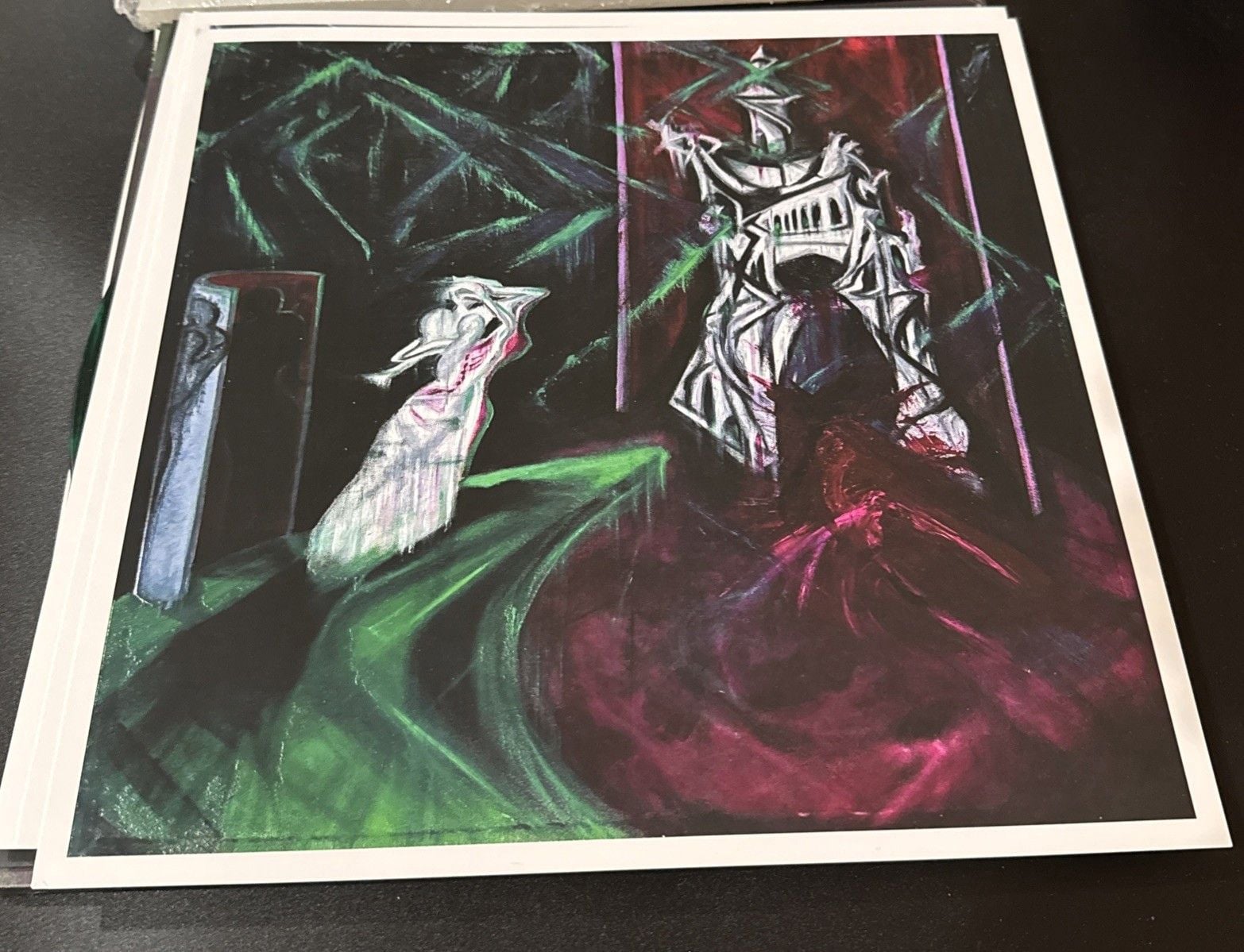 Duff McKagan Lighthouse GREEN VINYL LP /300 SIGNED COA Limited Guns N Roses 12