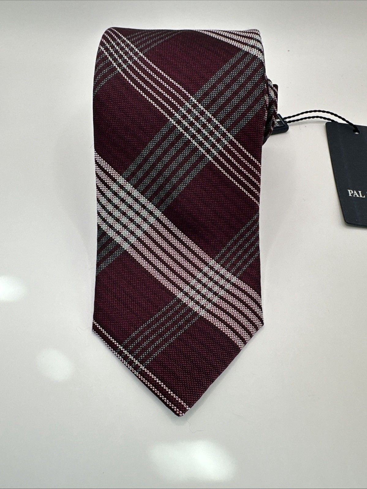 NWT PAL ZILERI Striped 100% SILK Tie 7