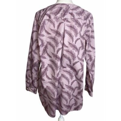 1X Plus plus Duluth Trading Shirt Tunic Wrinklefighter Blouse with Pockets 6