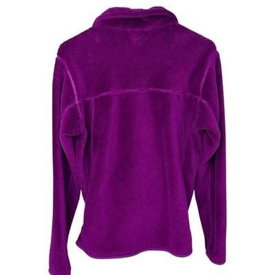 Patagonia Re-Tool Snap-T Magenta Purple Fleece Pullover Jacket Women's Small 9