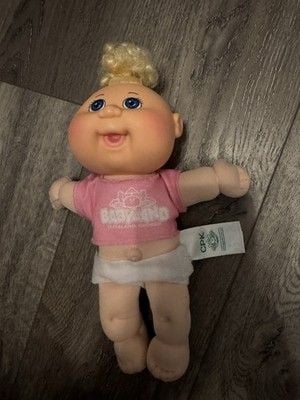 Cabbage Patch Kids BabyLand 10 in Soft Body Play Doll Blonde Curly Hair 2015 3