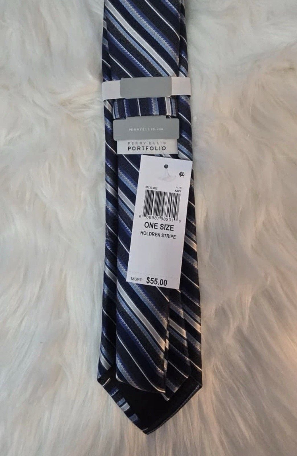 Perry Ellis Portfolio Men Tie Classic Geometric Formal Suit Necktie NWT 0091 3