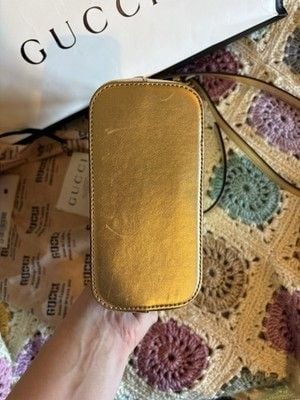 Authentic Gucci X sega gold crossbody! 6