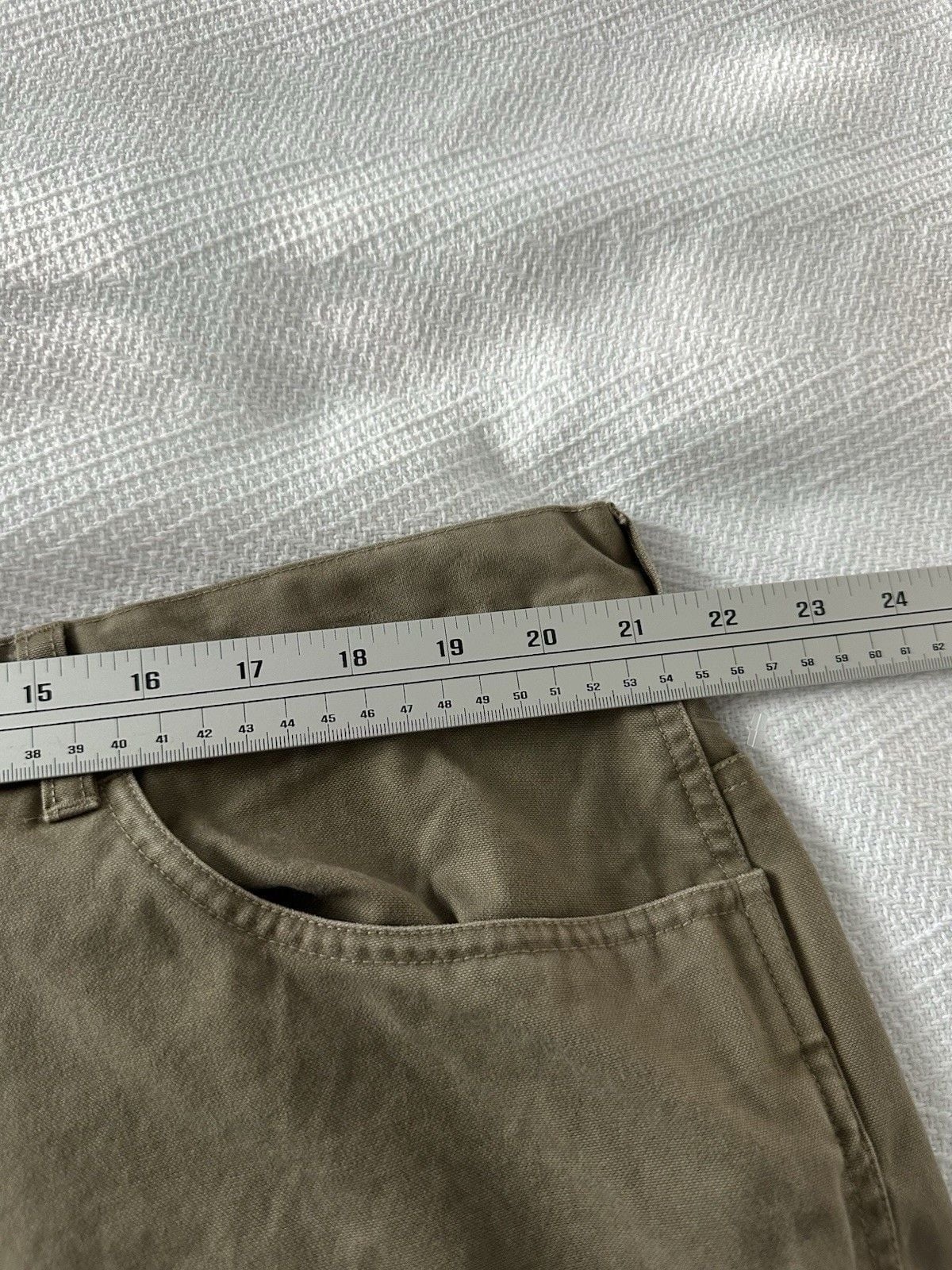 Sorel Pants Mens Size 44 Flannel Lined Carpenter Workwear Canvas Twill 7