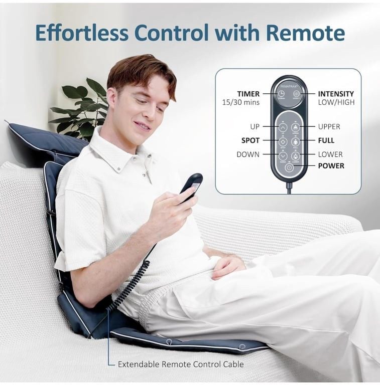 MOUNTRAX Foot Massager and Electric Scalp Massager, Kneading Shiatsu Massager with Heat, Gifts for Women Men 5