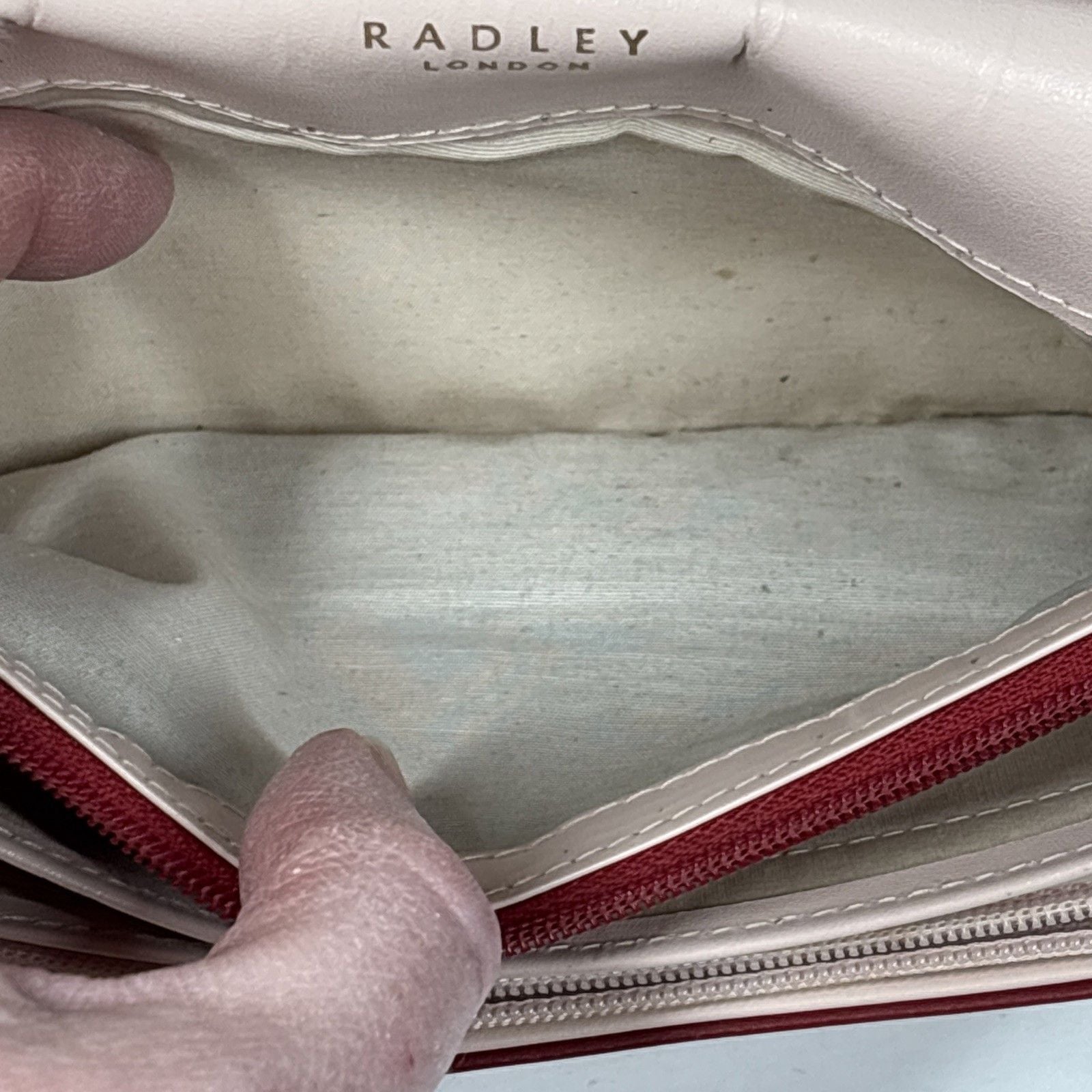 Radley London "In Bloom" Wallet Women Pink Dog with Flowers 20