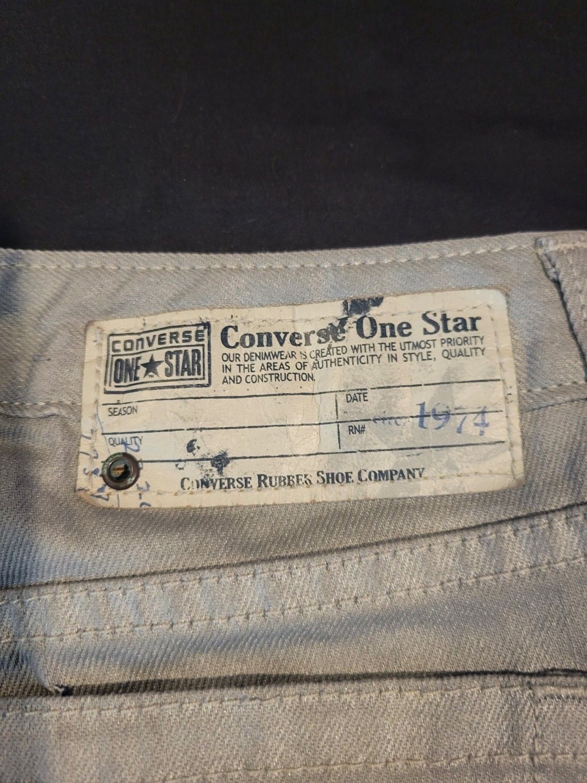 Converse One Star Women's Jeans Size 6 Bootcut 11