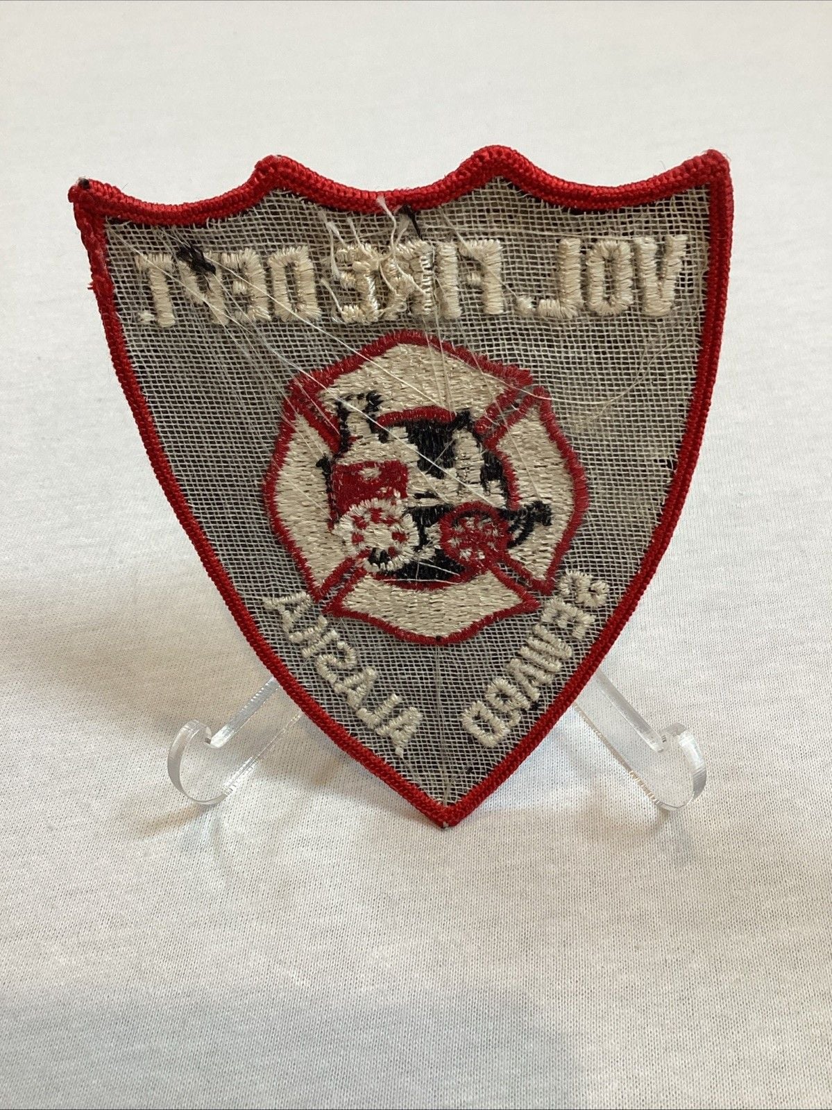 Seward Alaska Volunteer Fire Department Vintage Fire Fighting Original Patch NEW 2