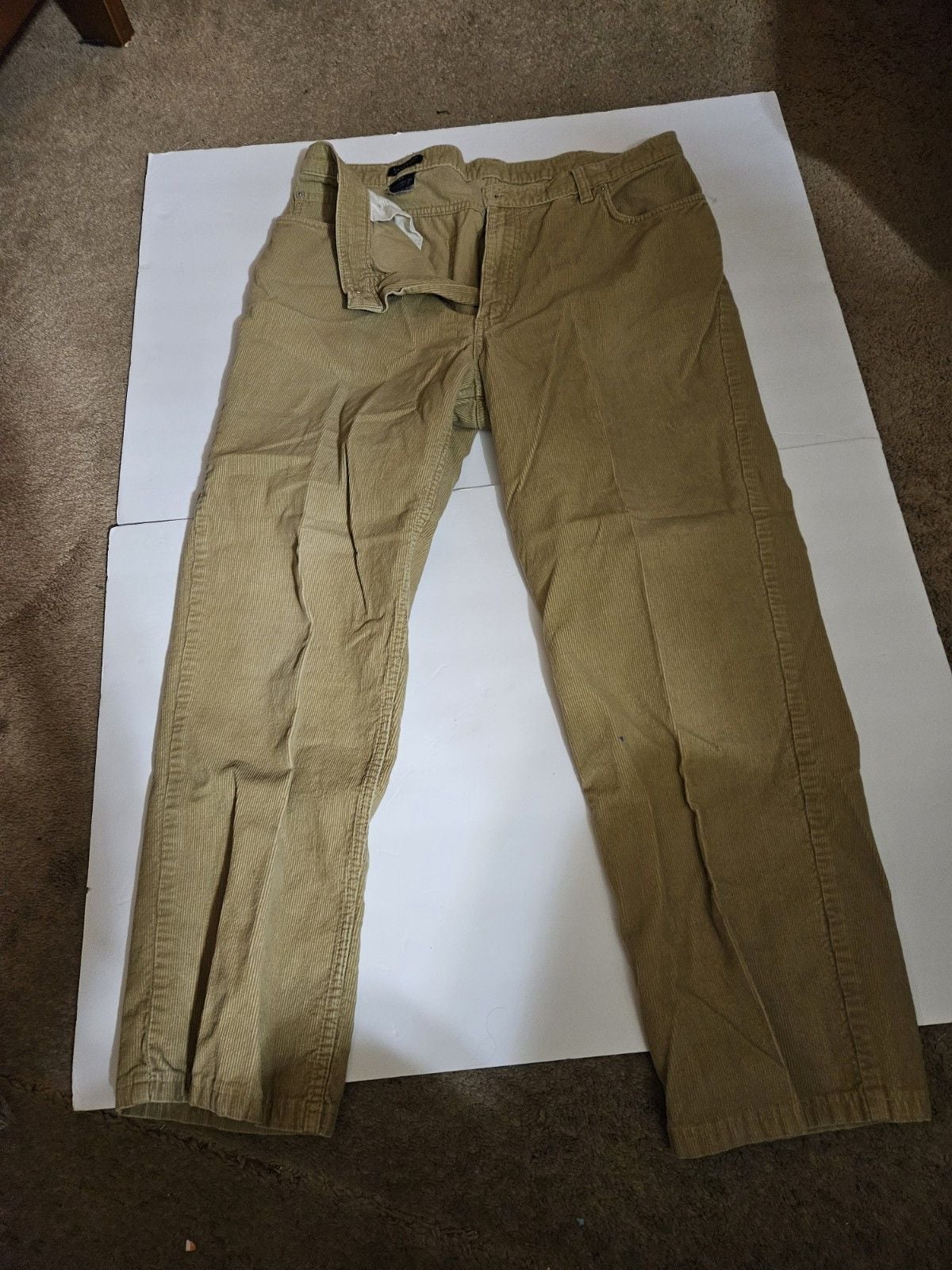Lands End Traditional Fit Corduroy Pants 37 2