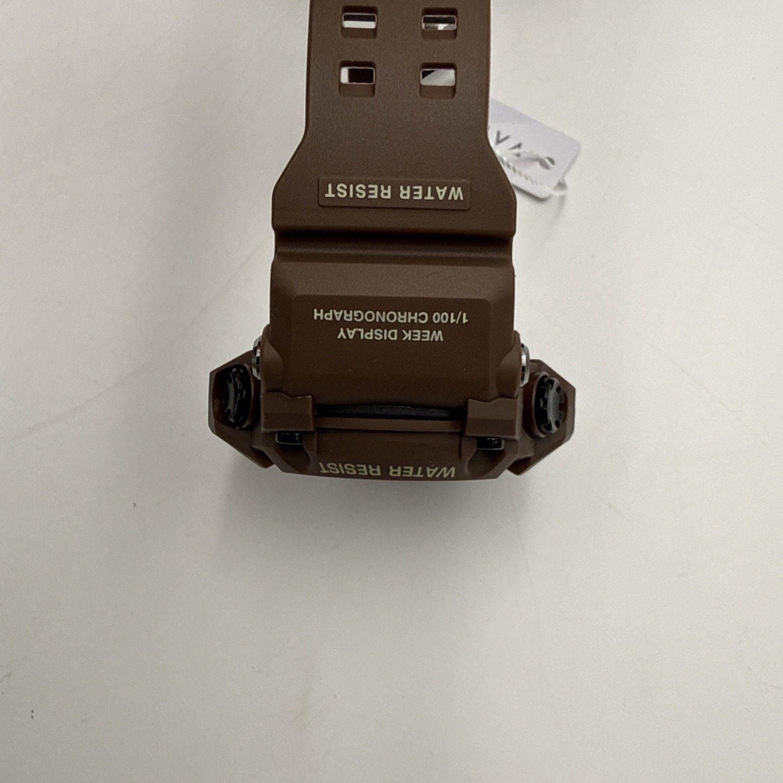 Activa x Invicta ACW8082-034 Digital Watch 50mm Brown Silicone Band New In Box 12