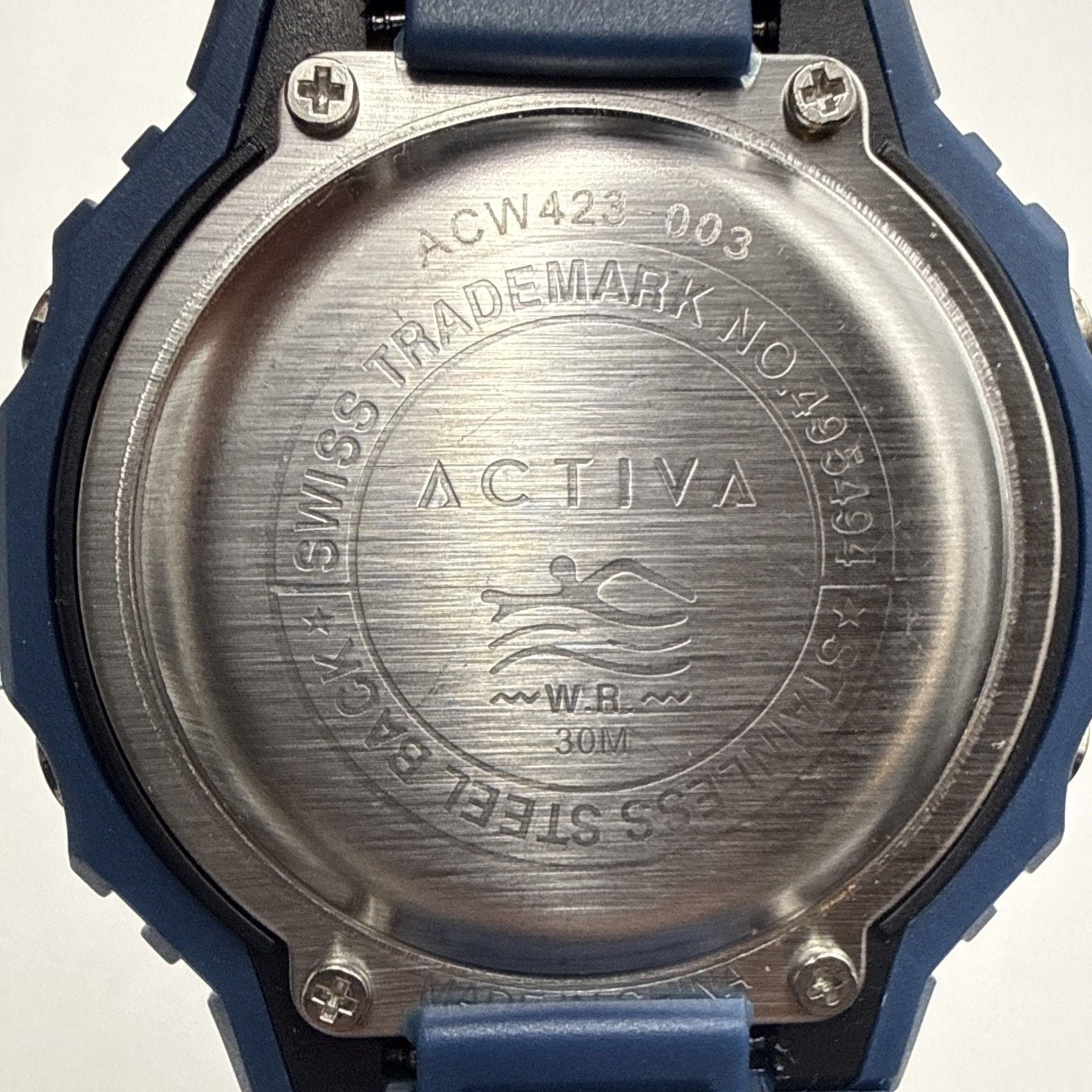 Activa Sonar X Invicta ACW423-003 Men’s Blue Digital Watch 45.5mm 14