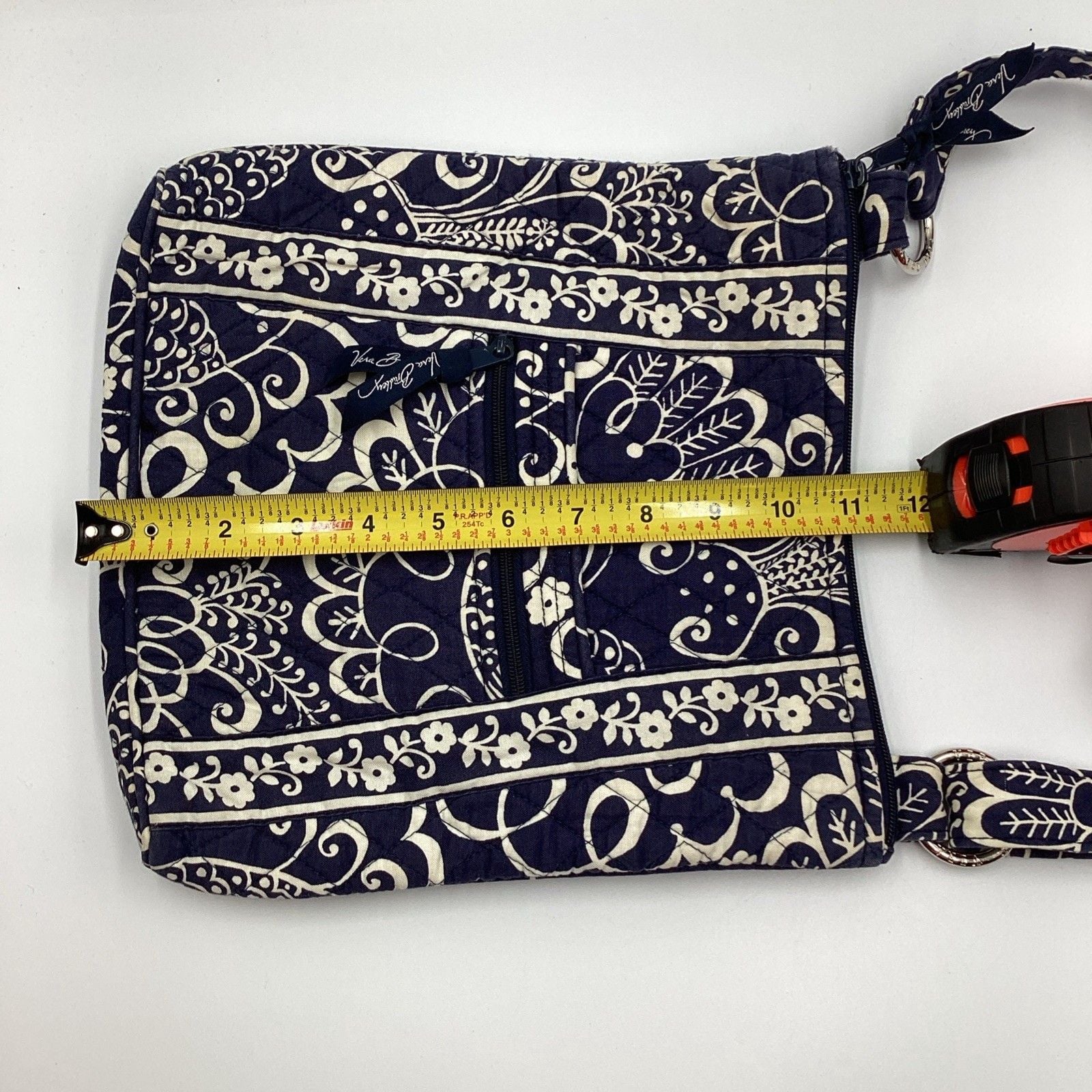 Vera Bradley Hipster Crossbody “Twirly Birds” Navy Blue Retired Pattern 13