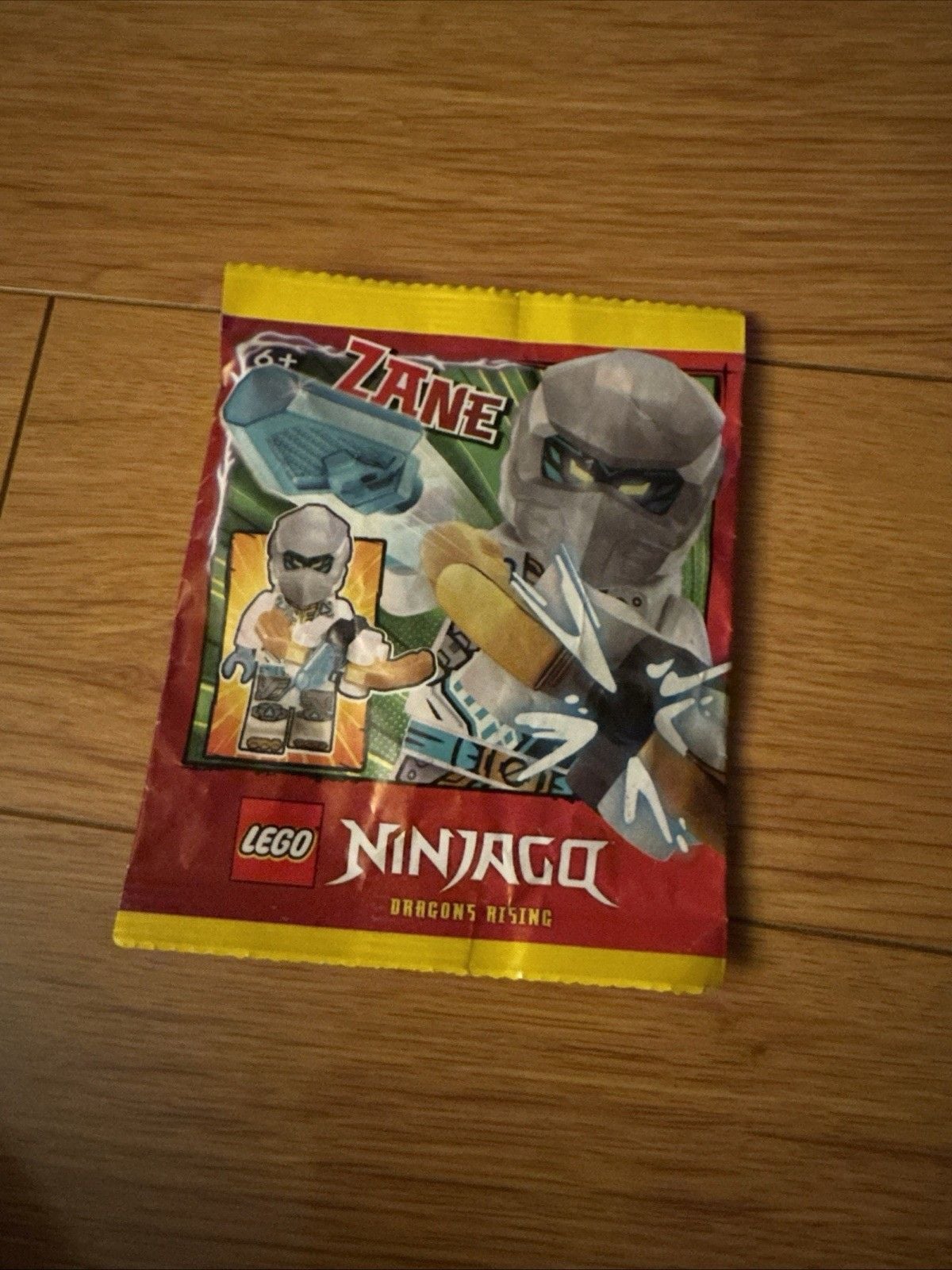 LEGO Ninjago Dragons Rising Zane Paper Bag 1