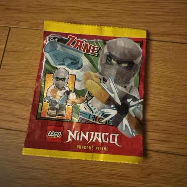 LEGO Ninjago Dragons Rising Zane Paper Bag