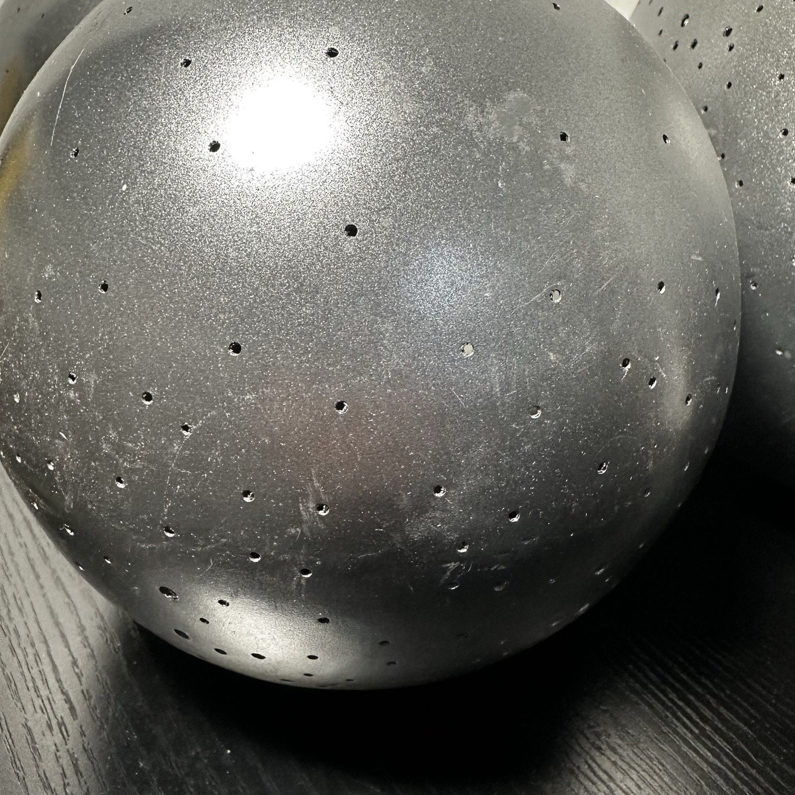Roost Constellation Globe Light Shades Cast Iron Silver Modern Pendant Boho 10