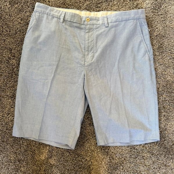 Polo Ralph Lauren Men's Light Blue Chino Shorts Size 38 Golf