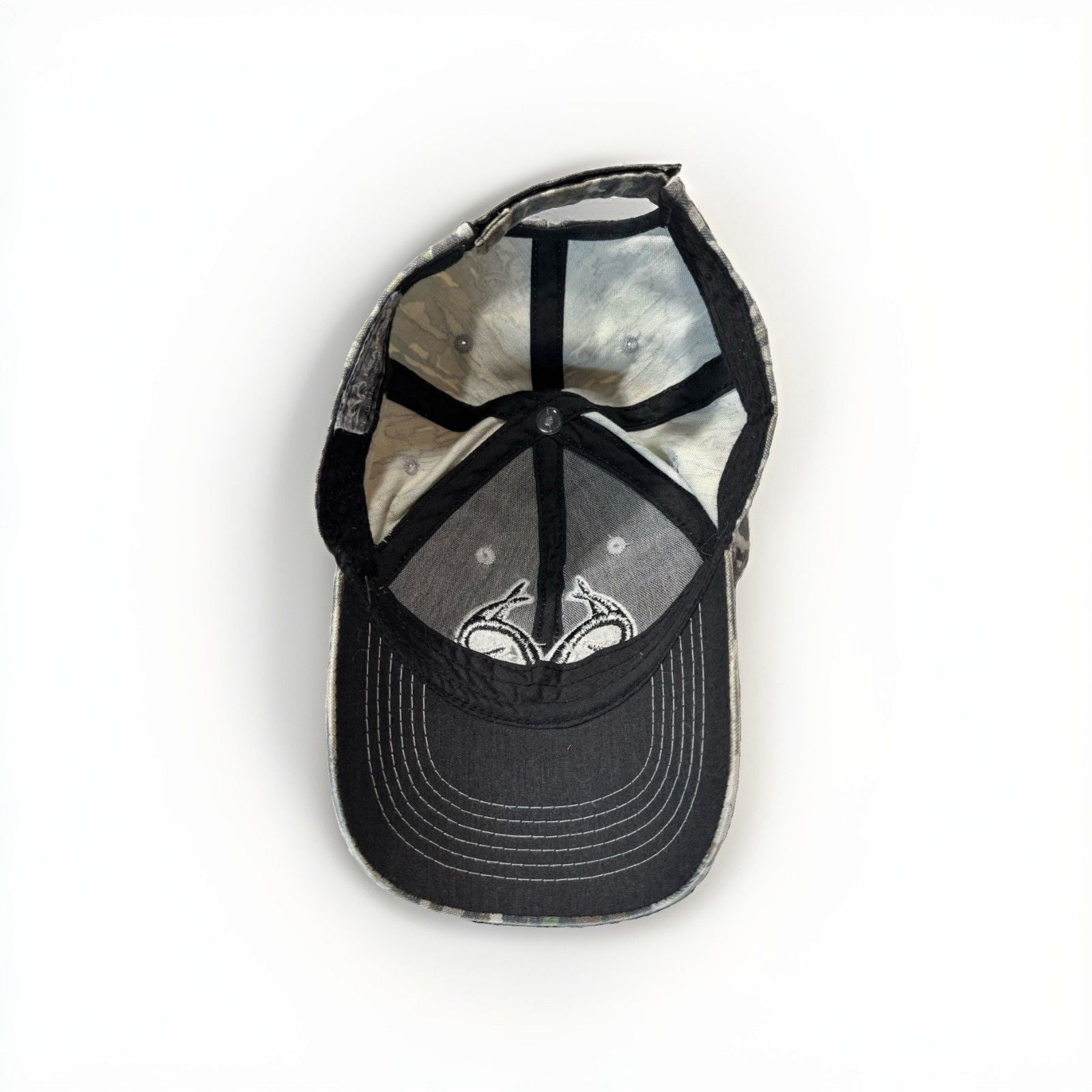 RealTree Camo Hat Big Logo Y2K Strap Osfa 9