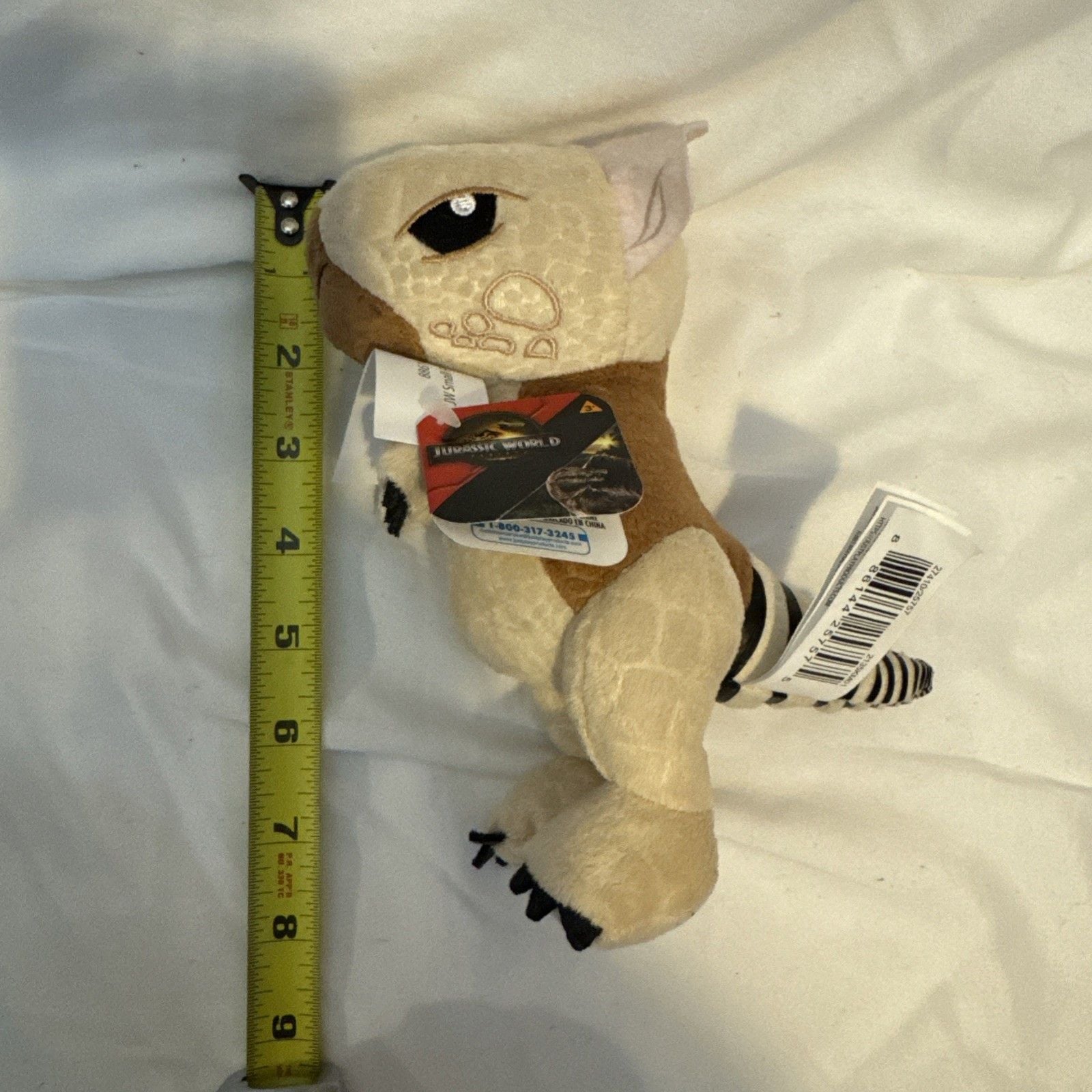 Jurassic World Rebirth Aquilops Plush Dolores NWT Dinosaur Stuffed Animal 6