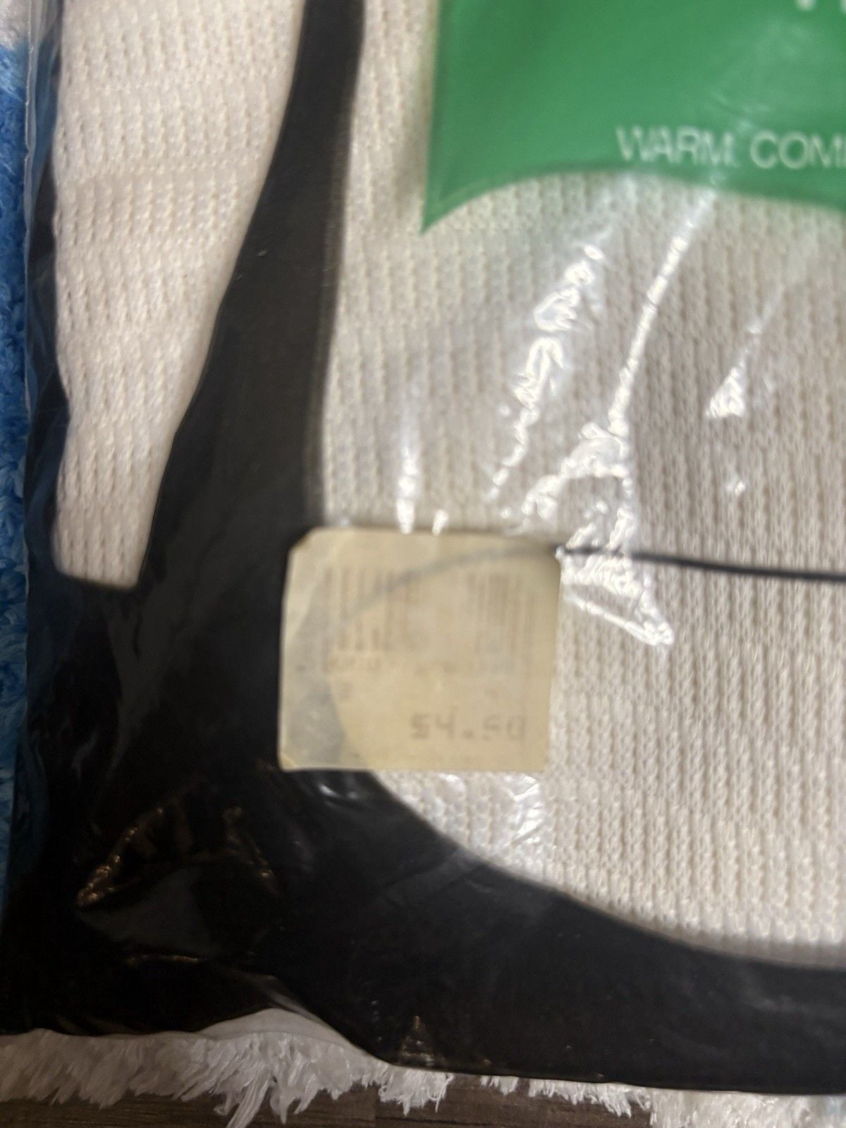 Vinatge 80s DeadStock Hanes Thermal Top Size Mens S 34-36 White Waffle Knit 4