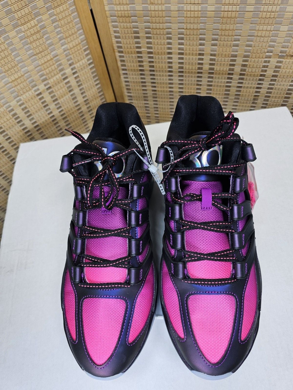 Nike KD 18 Eggplant Vivid Purple Basketball Shoes IM5843-500 Men's 12 NEW 9