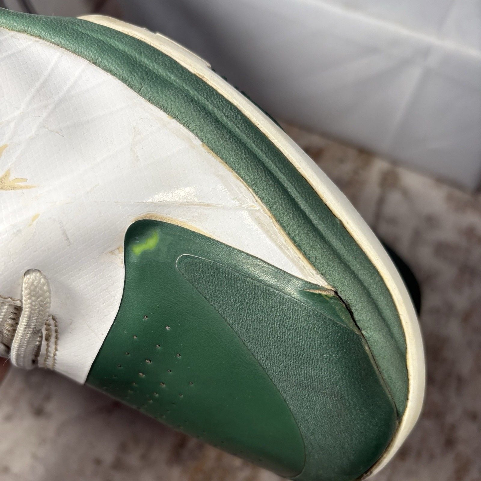 Size 18 - 2010 NIKE ZOOM KOBE V 5 Michigan State GREEN (Sample 999999999 Tag) 10