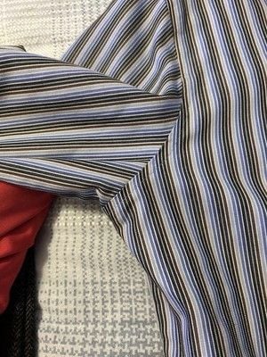 Women’s Pendleton Vintage Striped Button Down Blouse Size 8 10