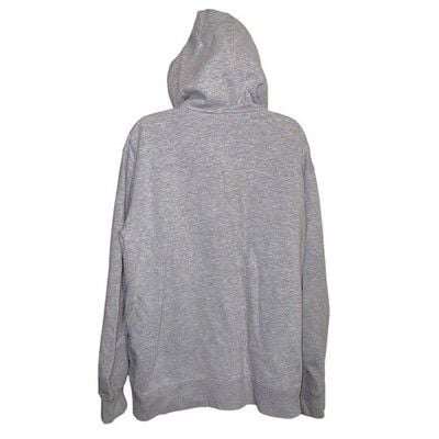 Timberland Full Zip Hoodie MensXL Gray Graphic Logo Sweatshirt Gorpcore Workwear 8