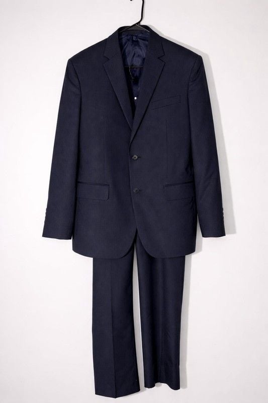Jos. A. Bank 1905 Collection Slim Fit Suit with brrr° Comfort, 46L / 40W 1