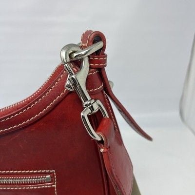 Dooney & Bourke Bordeaux Florentine Toscana Large Crossbody Hobo 4