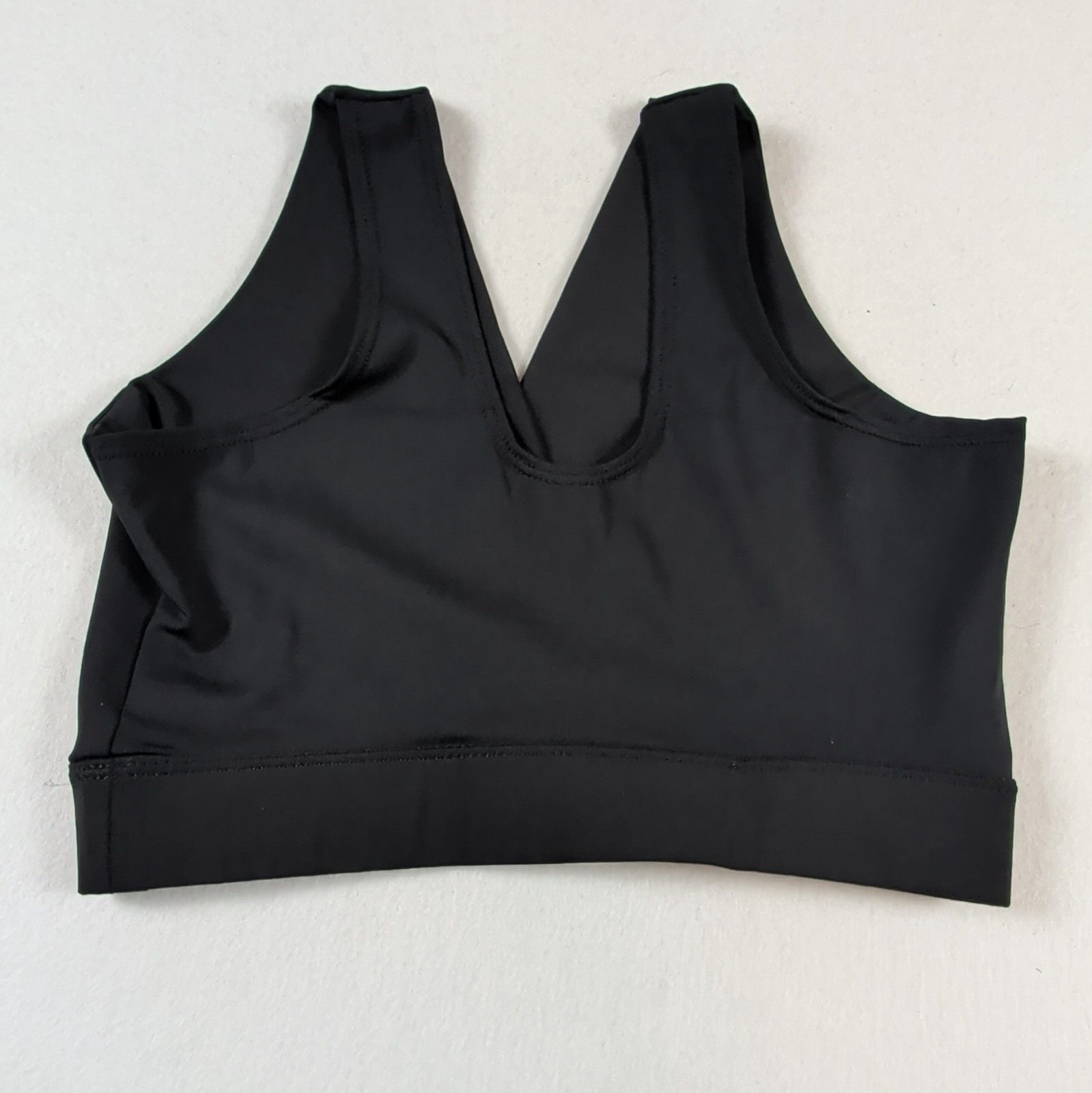 Nyssa Fourthwear Postpartum Recovery Bralette Black V-Neck Wireless xs/s 3