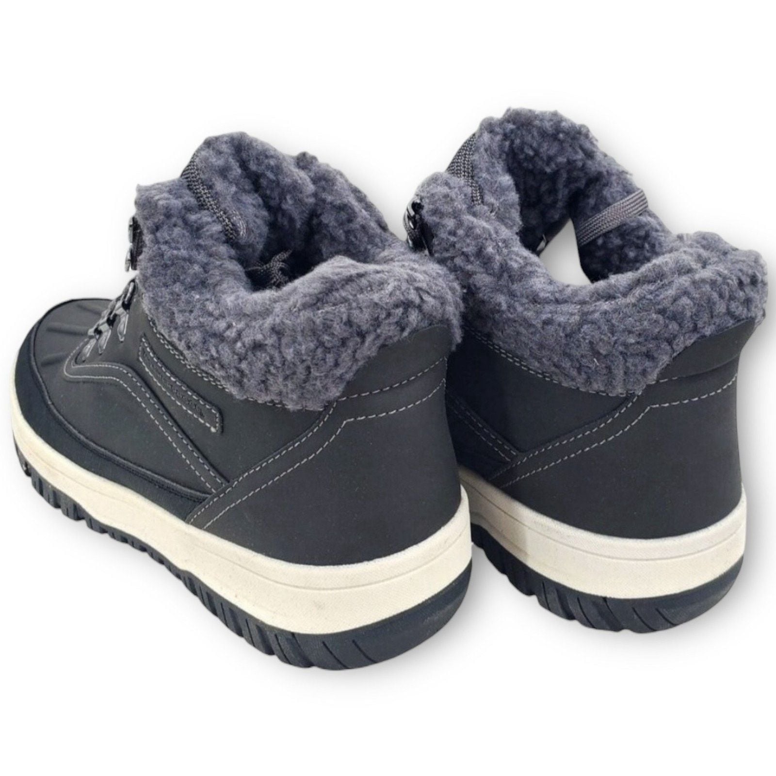NWT Weatherproof Landon Men’s Suede Sneaker Boots – Grey – Size 13 8