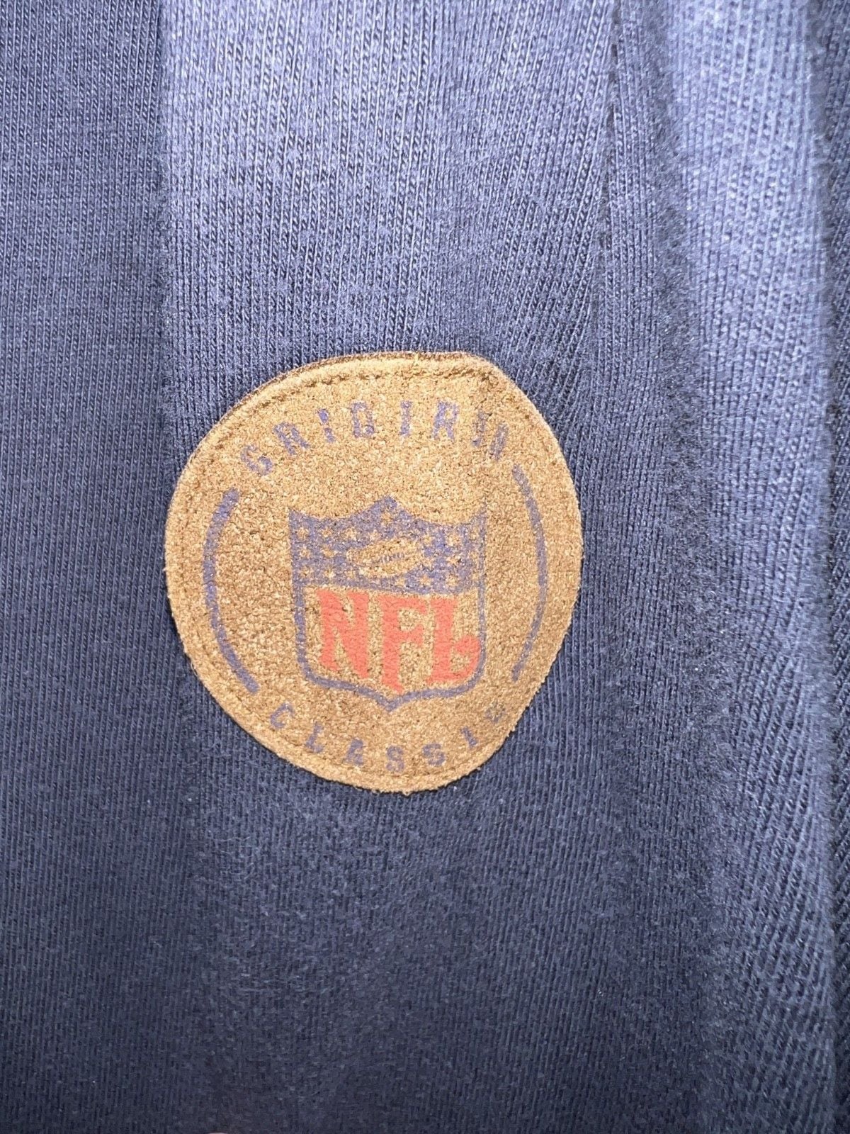 Vintage Reebok NFL Long sleev Men XL navy Gridiron Classics 7