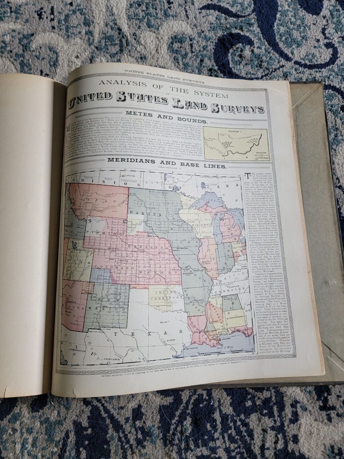Antique Standard Atlas Plats Of Mchenry County Illinois 1905 Geo. A. Ogle Co. 8