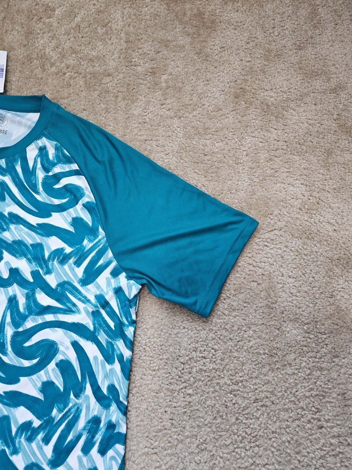 PUMA Portugal Soccer Jersey Mens XL RE:FIBRE FPF Teal White NWT 4