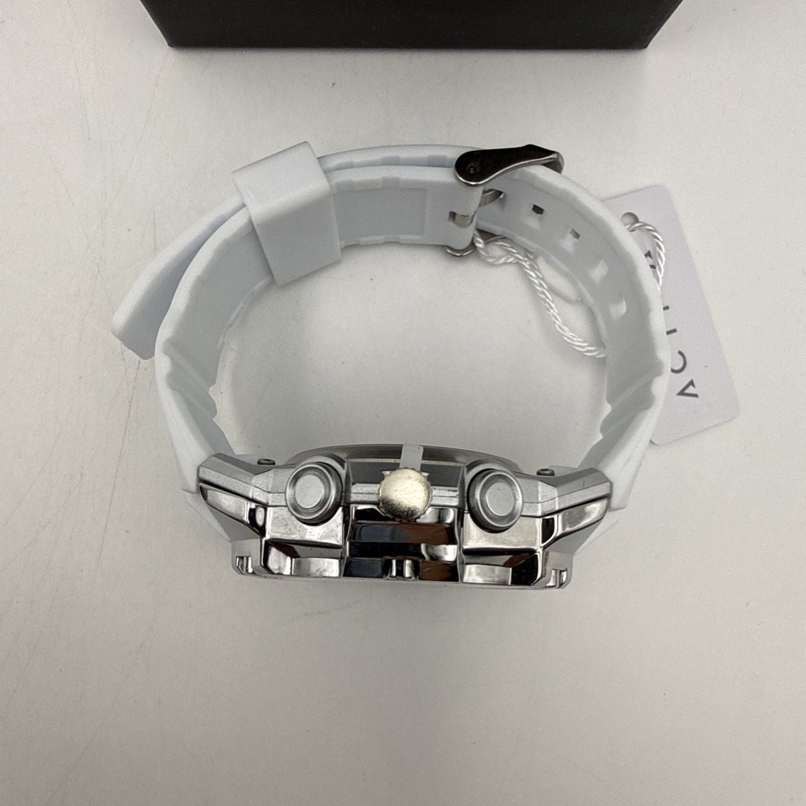 Activa X Invicta Men’s 55mm Analog Digital White Strap Watch ACW8092-004 NIB 6