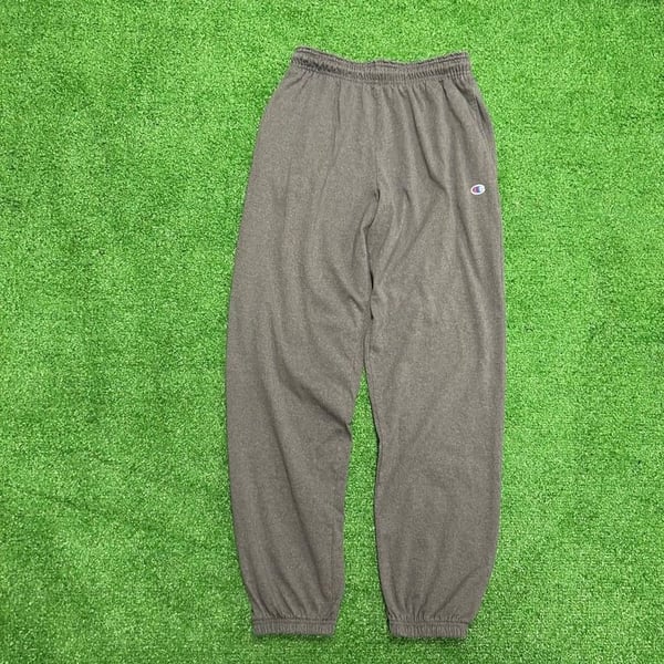 Vintage y2k Champion Men's Athletic grey baggy Sweatpants 