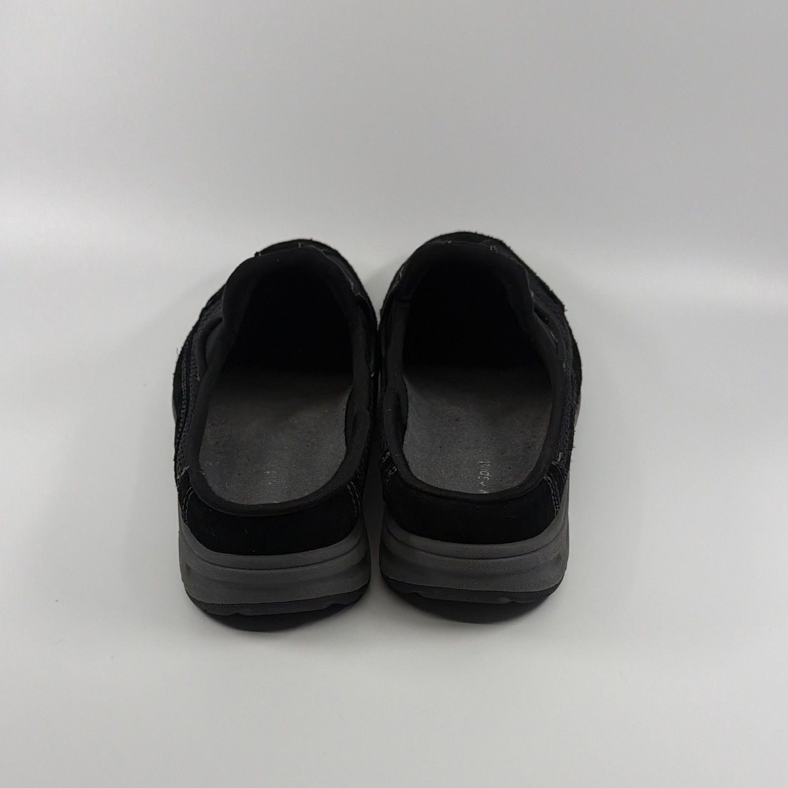 Easy spirit women’s Black Mesh Textile Slip-On Casual Shoes US 6.5 5