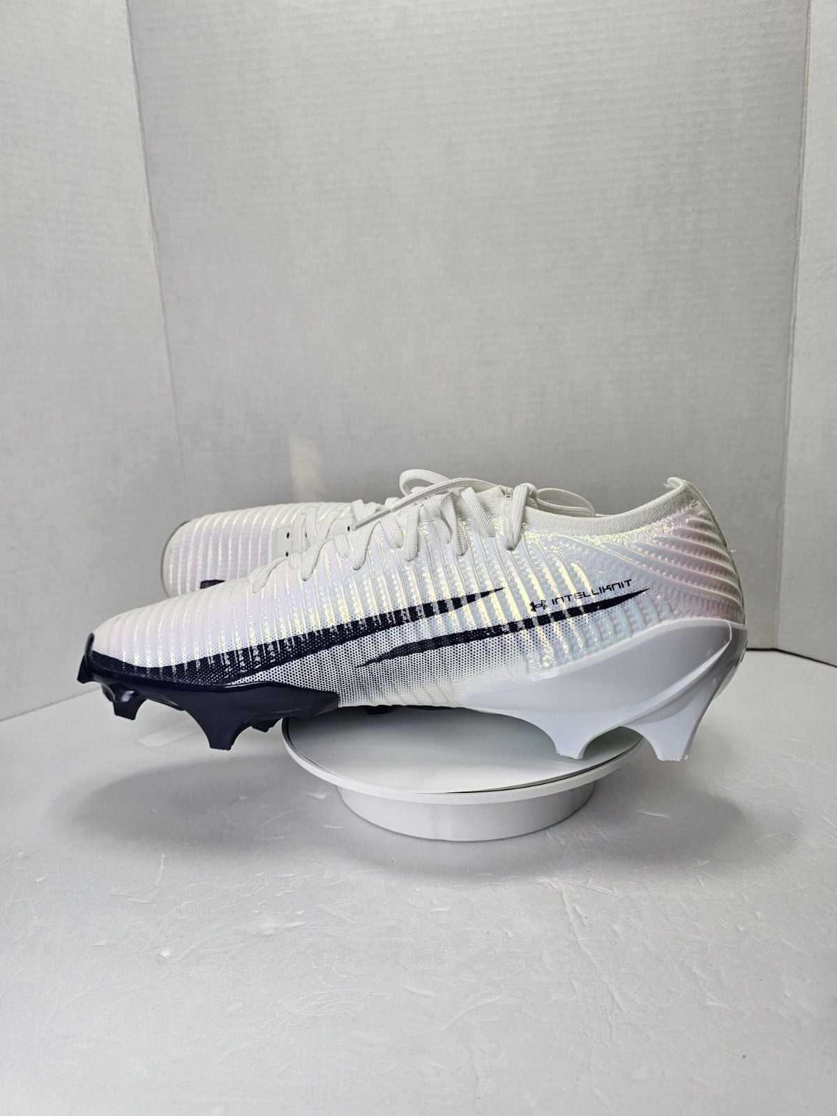 Under Armour Blur Pro Football Cleats Men 13 White Navy 3028220-103 10