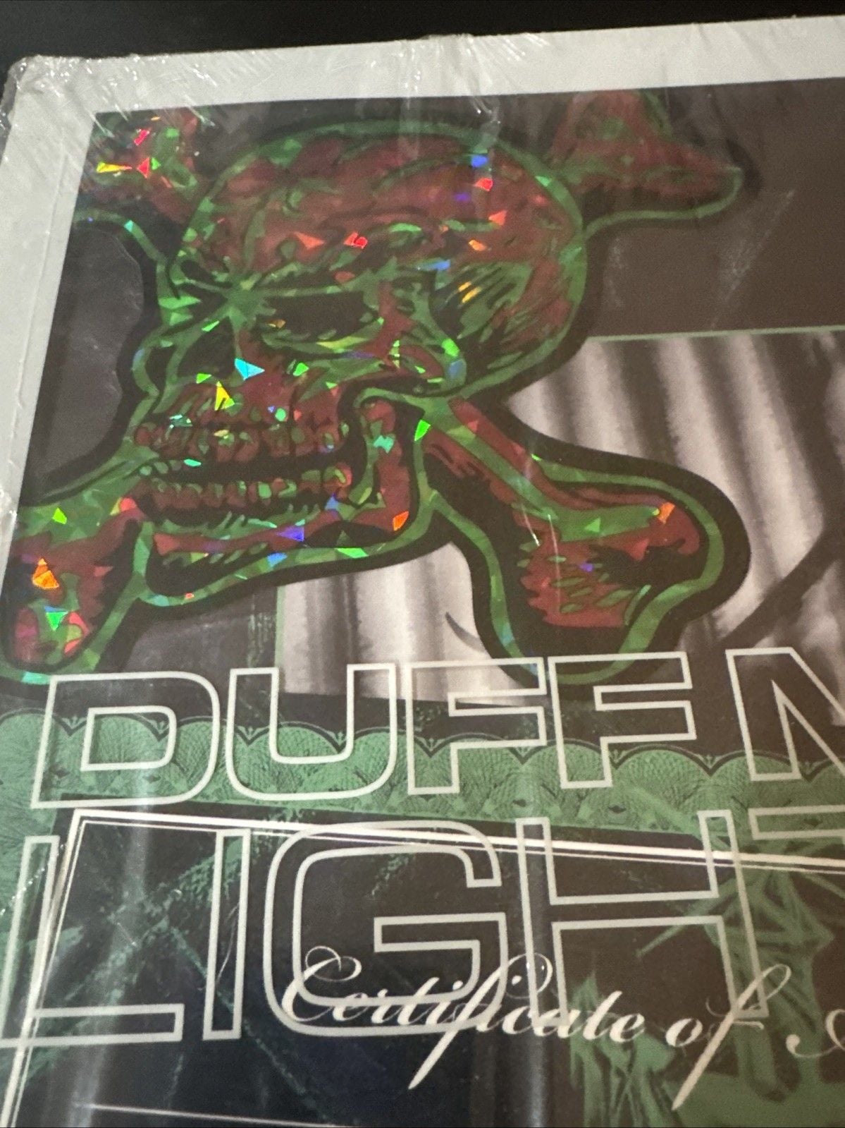 Duff McKagan Lighthouse GREEN VINYL LP /300 SIGNED COA Limited Guns N Roses 3