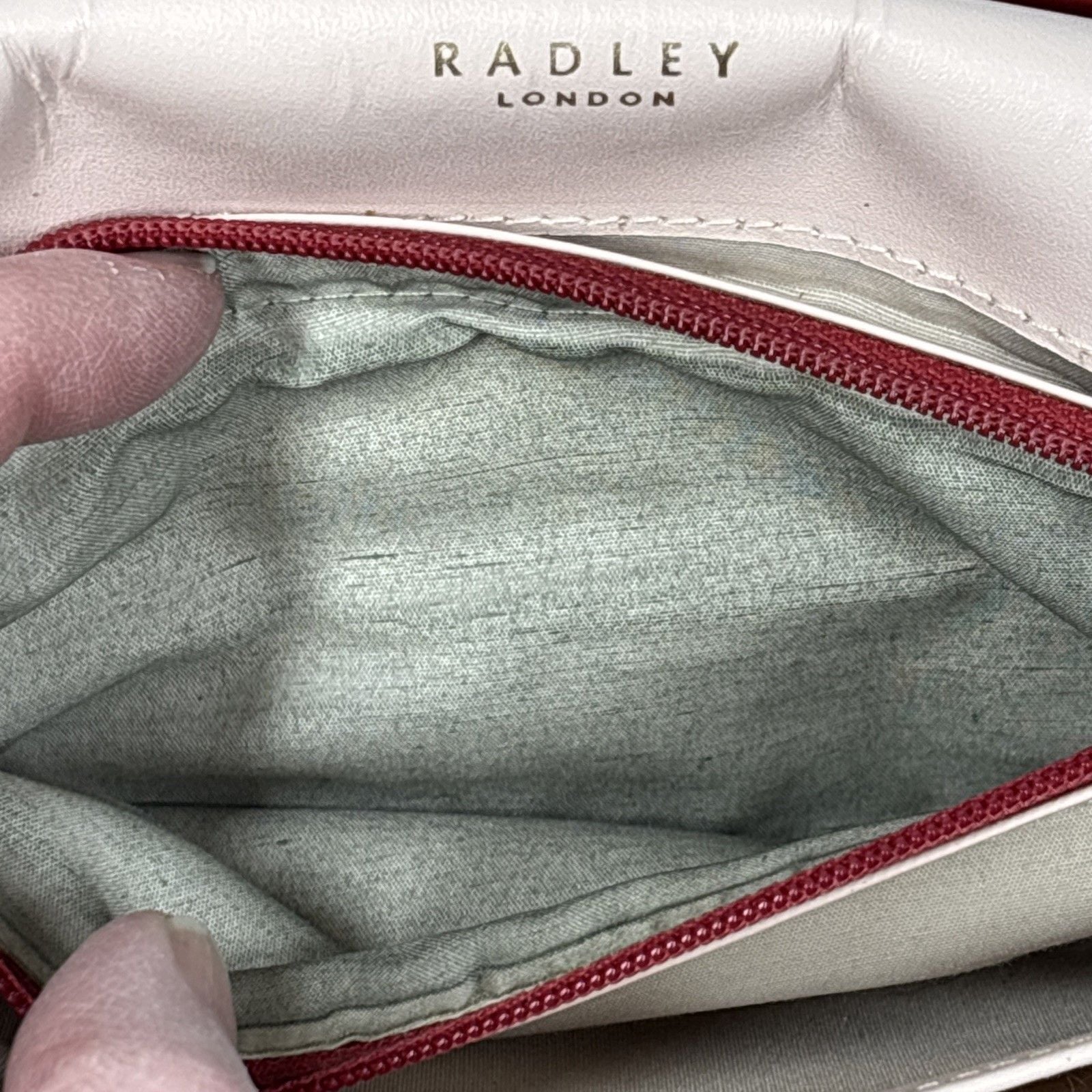Radley London "In Bloom" Wallet Women Pink Dog with Flowers 19