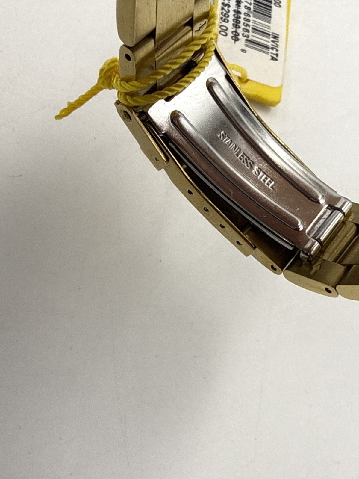 Invicta Pro Diver 50400 Gold Tone Tiffany Blue Dial Quartz Watch 40mm New In Box 9
