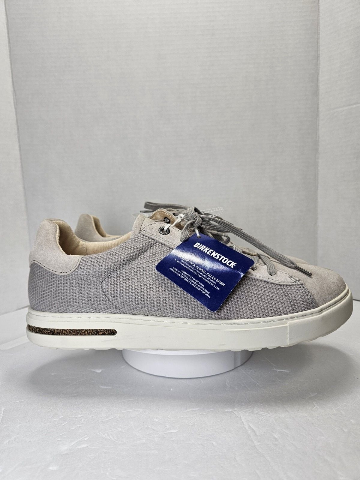 Birkenstock Bend Low Canvas Suede Whale Gray Men's US 11 EU 44 Sneakers 2