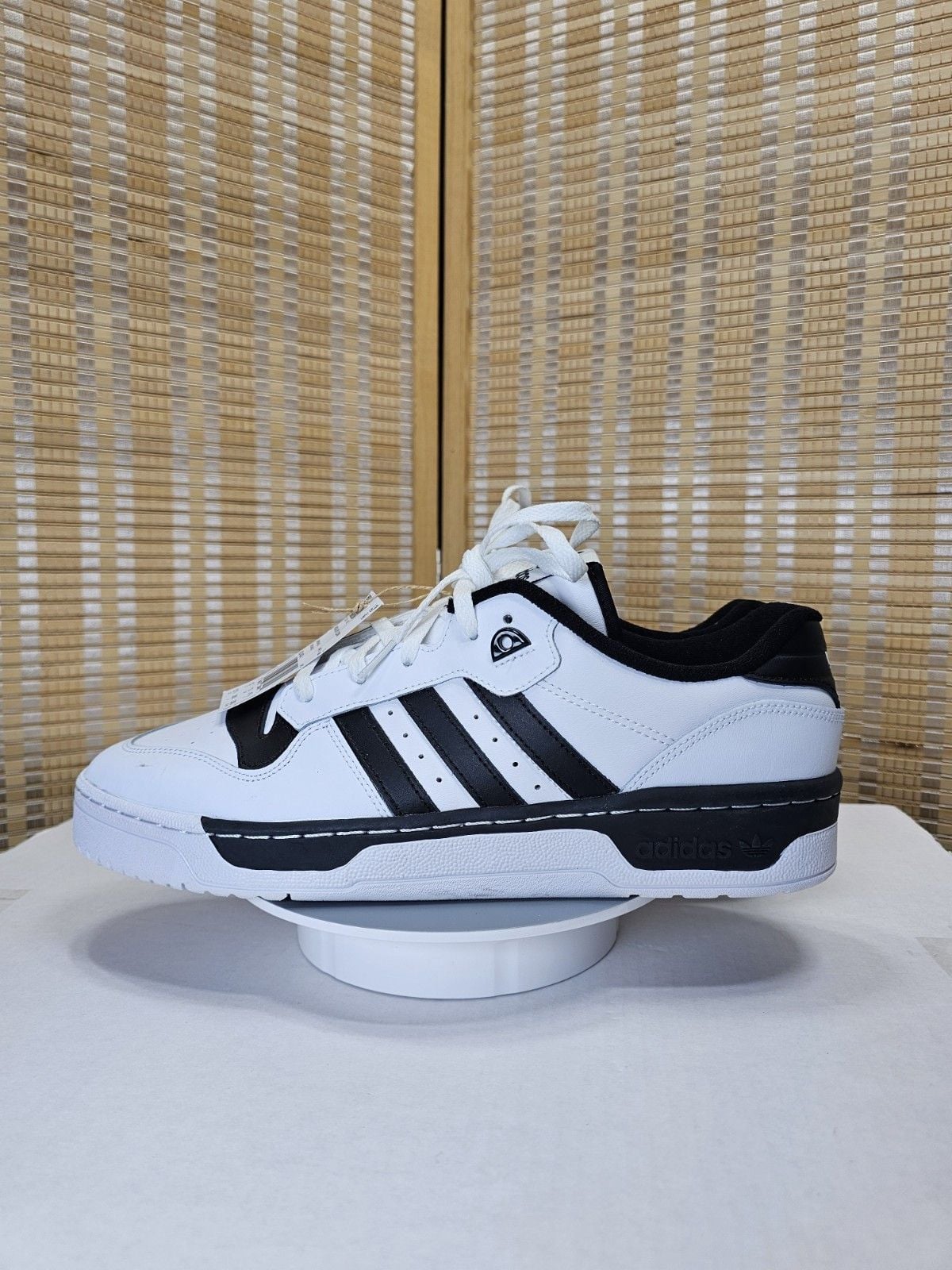 adidas Originals Rivalry Low IG1474 Men's 12.5 White Black Sneakers NWT 8