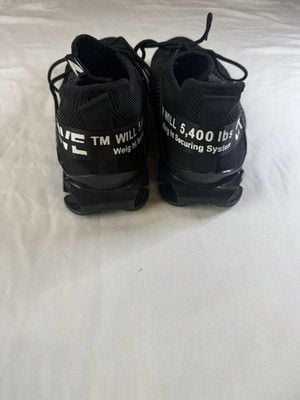 Black Breathable Knit Running Shoes Size 13 4