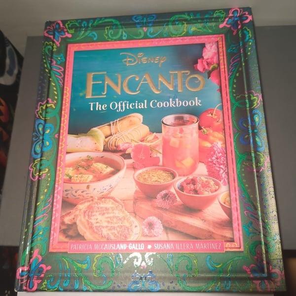 Disney Encanto The Official Cookbook Hardcover Book