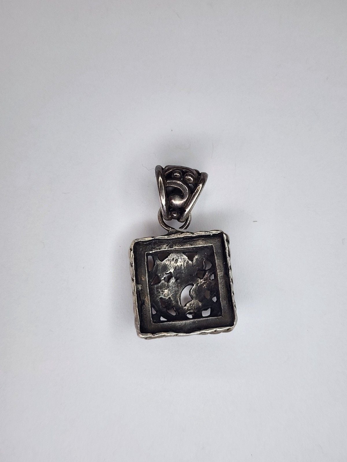 Sterling Silver Filigree Pendant 3