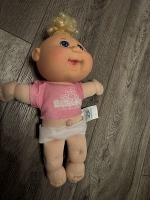 Cabbage Patch Kids BabyLand 10 in Soft Body Play Doll Blonde Curly Hair 2015 2