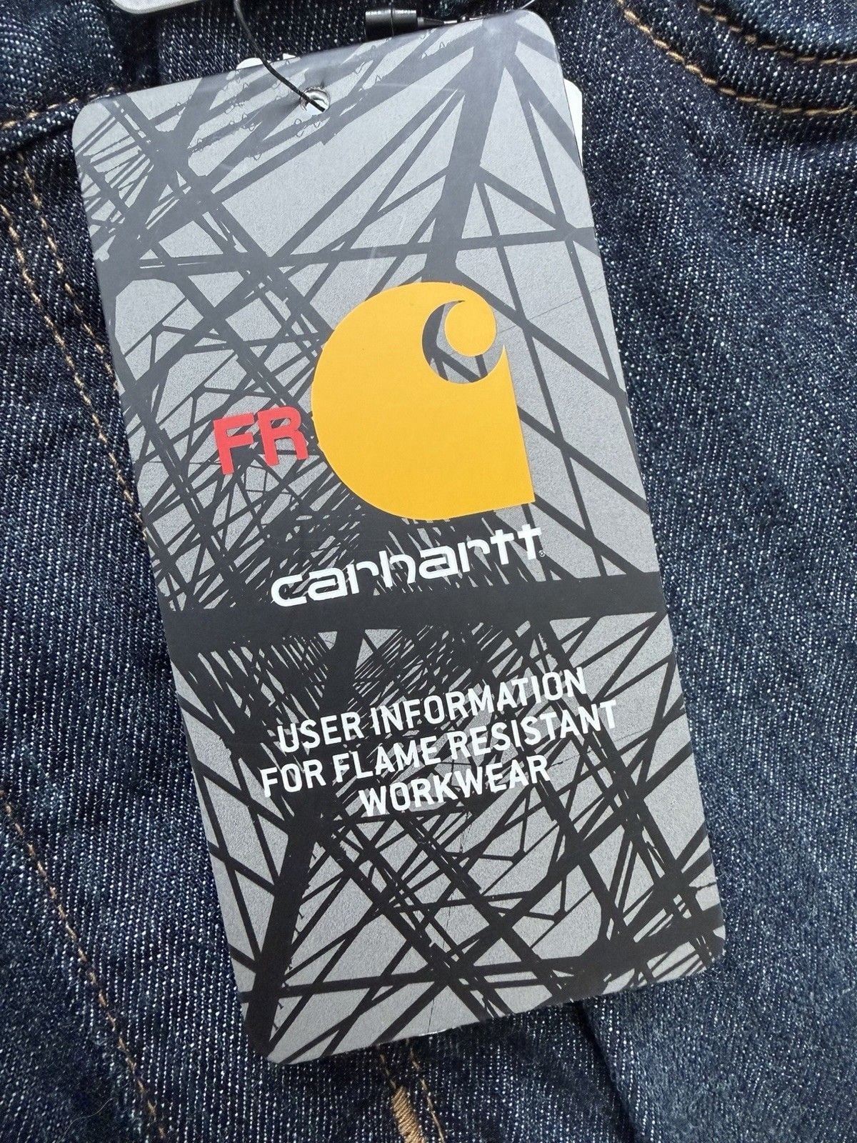 Carhartt FR Jeans NWT 38x32 Flame Resistant Relaxed Fit 104790-131 CAT 2 13