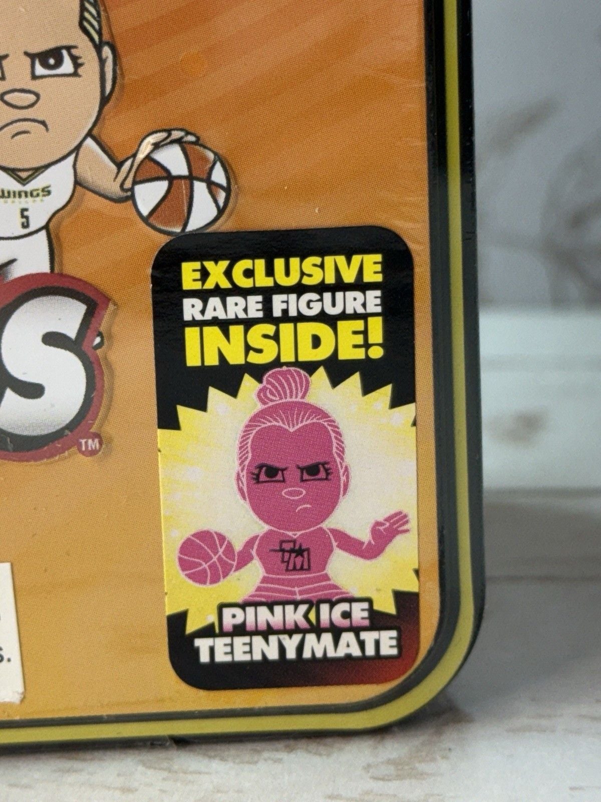 Party Animal WNBA Collector Tin Set Arena Display Exclusive Pink Ice TeenyMate 2
