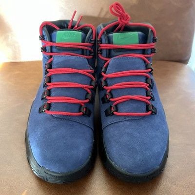 Nike Cygnal Waterproof Boots Navy Blue Black FV4332-401 Men's Size 8.5 NWOB 5